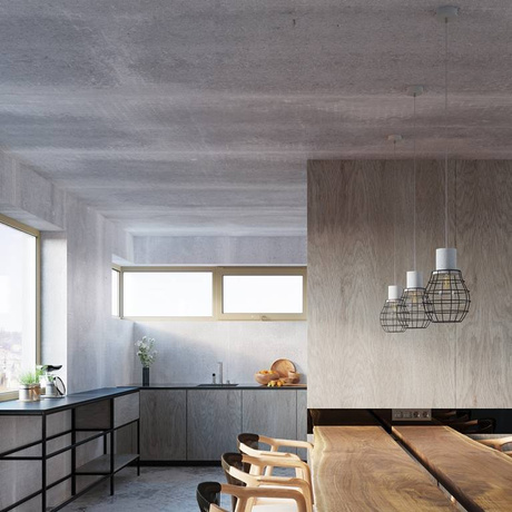 Lampa wisząca LUGO + 1x Żarówka LED E27 3000K Ciepła 7,5W 620lm