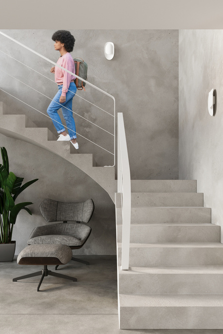 Kinkiet TEAR biały + 1x Żarówka LED G9 4000K Zimna 4,5W 530lm