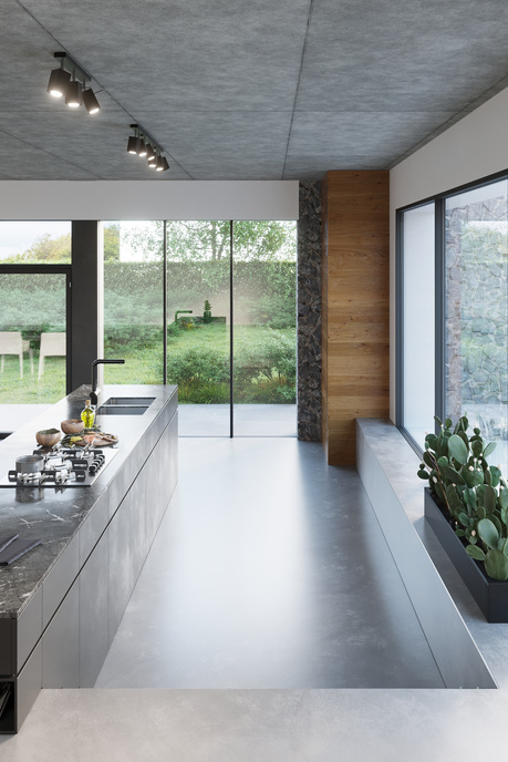 Plafon MERIDA 3 czarna + 3x Żarówka LED GU-10 3000K Ciepła 7W 620lm