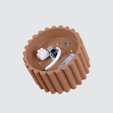 Plafon AURA 1 mocca Gx53 + 1X Żarówka LED GX53 4000K 8W 720lm