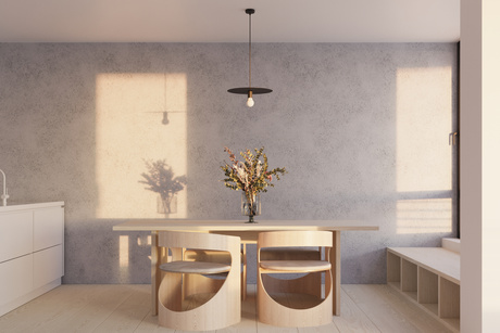 Lampa wisząca FLAVIO czarna + 1x Żarówka LED E27 4000K Zimna 7,5W 650lm