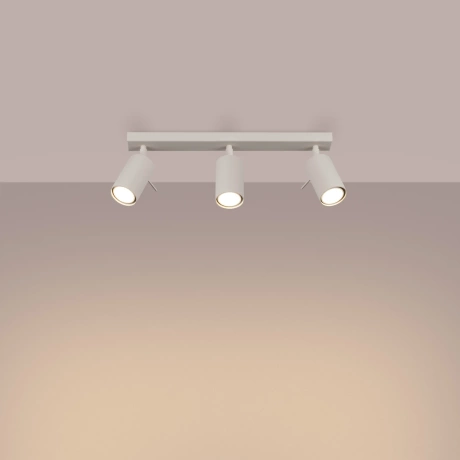 Plafon RING 3L beżowy