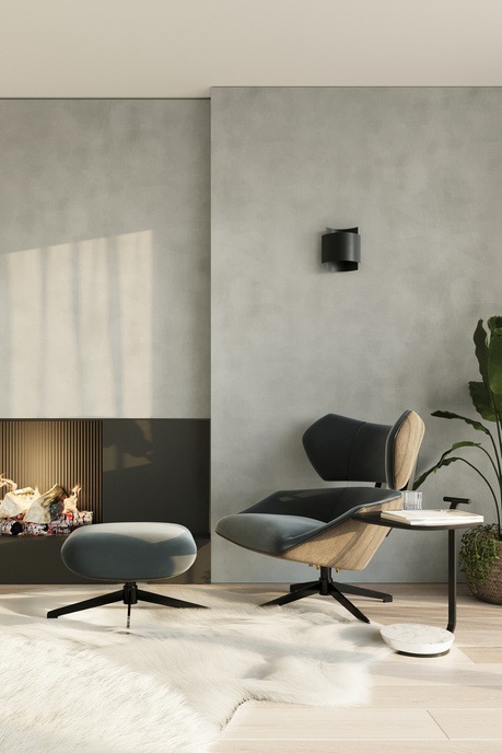 Kinkiet IMPACT czarny + 1x Żarówka LED G9 4000K Zimna 4,5W 530lm