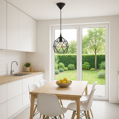 Lampa wisząca TRIOM 20 czarna