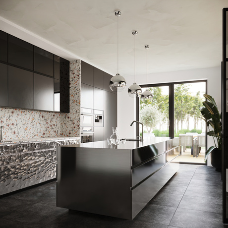 Lampa wisząca COSMO 25 chrom + 1x Żarówka LED E27 4000K Zimna 7,5W 650lm