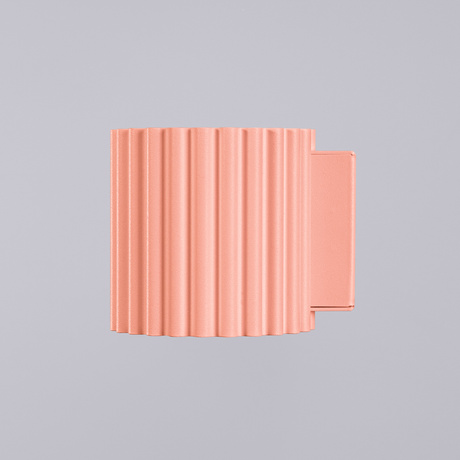 Kinkiet AURA brzoskwiniowy G9 + 1X Żarówka LED G9 4000K Zimna 4,5W 460lm