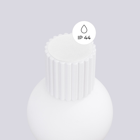 Kinkiet HALO biały IP44 + 1X Żarówka LED G9 3000K Ciepła 4,5W 450lm