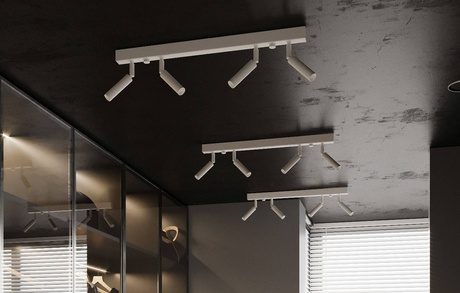 Plafon EYETECH 6 biała + 6x Żarówka LED G9 3000K Ciepła 4,5W 510lm