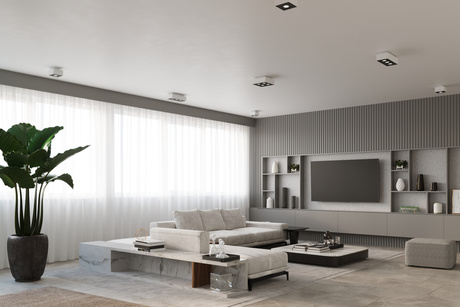 Plafon MONO 2 biały + 2x Żarówka LED GU-10 4000K Zimna 7W 630lm