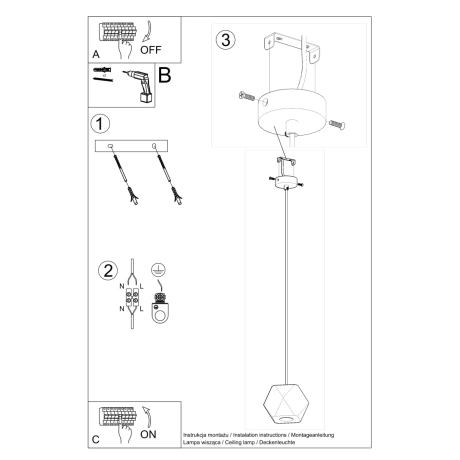 Lampa Wisząca WOODY naturalne drewno