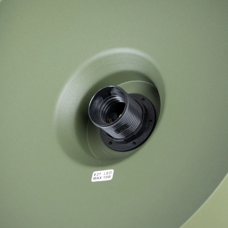 Lampa wisząca BILO zielona oliwka