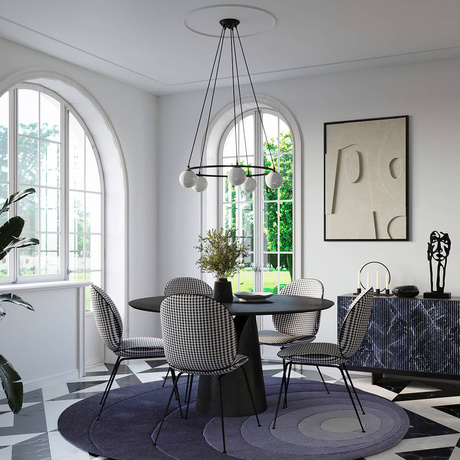 Żyrandol YOLI 3 + 3x Żarówka LED G9 4000K Zimna 4,5W 460lm