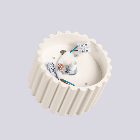 Plafon AURA 1 beżowy Gx53 + 1X Żarówka LED GX53 3000K 8W 720lm