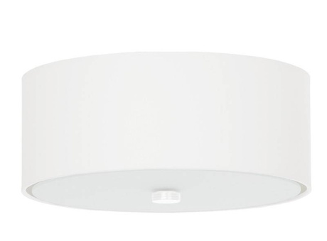 Plafon SKALA 30 biały + 3x Żarówka LED E27 3000K Ciepła 7,5W 620lm