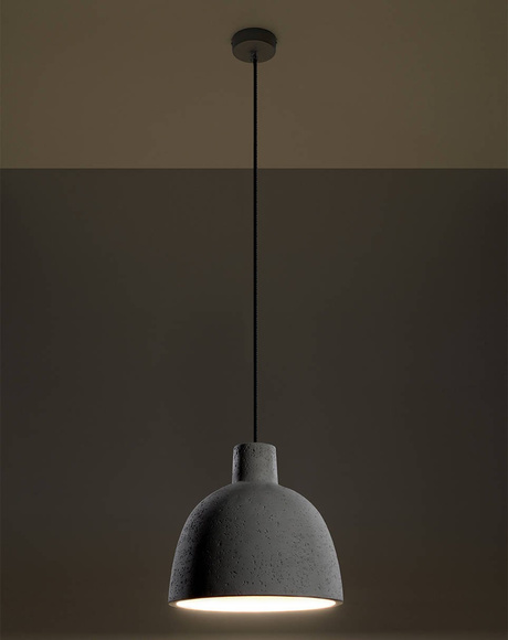 Lampa wisząca DAMASO + 1x Żarówka LED E27 4000K Zimna 7,5W 650lm