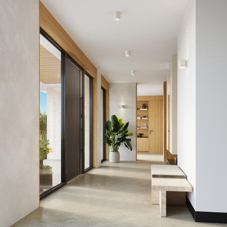 Kinkiet ORBIS beton beżowy