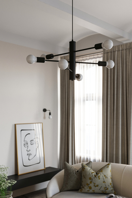 Kinkiet DUOMO + 1x Żarówka LED E27 3000K Ciepła 7,5W 620lm