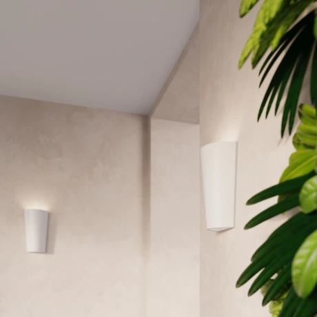 Kinkiet ceramiczny LANA biały