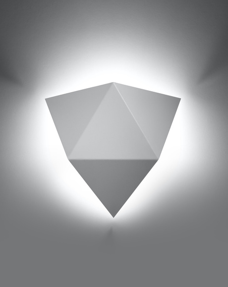 Kinkiet SOLIDO biały + 1x Żarówka LED G9 4000K Zimna 4,5W 530lm