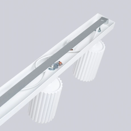 Plafon KARBON 6L biały