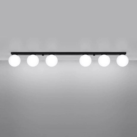 Plafon YOLI 6 czarny