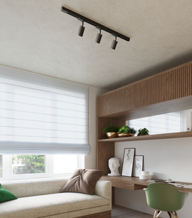 Lampa Sufitowa, 3 punktowa, system szynowy 3 fazowy, RING