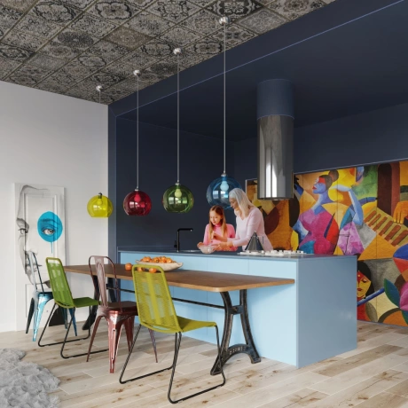 Lampa wisząca BALL zielony