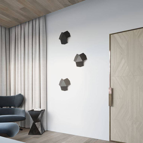 Kinkiet TRE czarny + 2x Żarówka LED G9 3000K Ciepła 4,5W 510lm