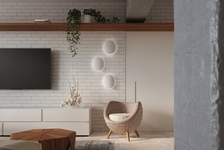 Kinkiet SENSES biały + 2x Żarówka LED G9 3000K Ciepła 4,5W 510lm