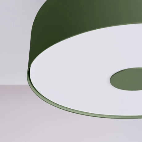 Plafon OMIQ zielony oliwkowy