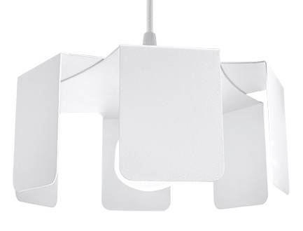 Lampa wisząca TULIP biały + 1x Żarówka LED E27 3000K Ciepła 7,5W 620lm