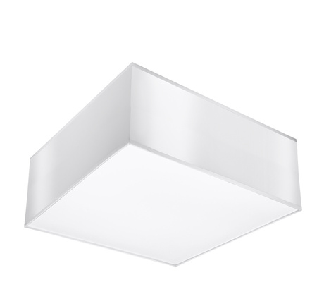 Plafon sufitowy HORUS 25 BIAŁY + 1x Żarówka LED E27 3000K Ciepła 7,5W 620lm