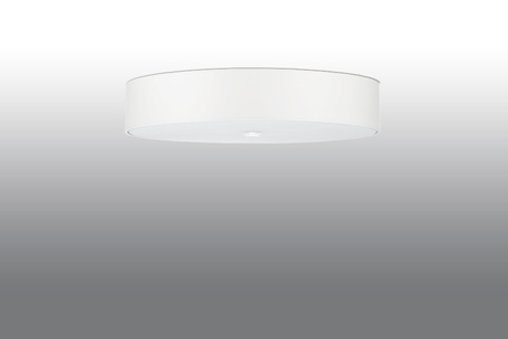 Plafon SKALA 70 biały + 6x Żarówka LED E27 4000K Zimna 7,5W 650lm