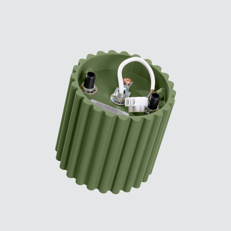 Plafon AURA 1 zielony oliwkowy GU10 + 2X Żarówka LED GX53 3000K 8W 720lm