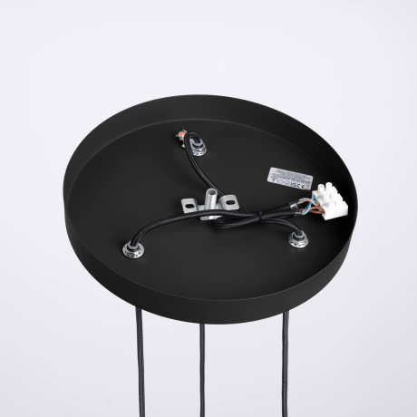 Lampa wisząca HALO 3P czarna