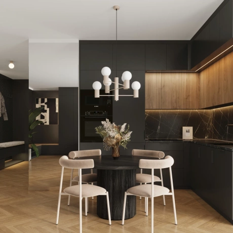 Żyrandol HALO 6 taupe