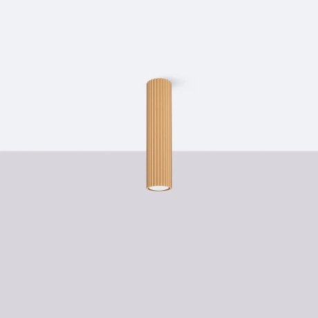 Plafon KARBON 30 złoty