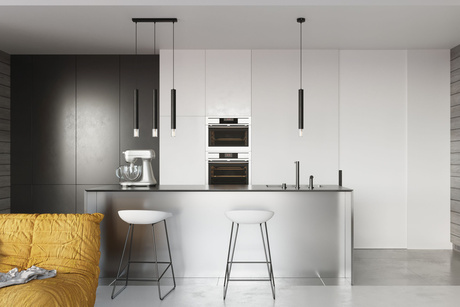 Lampa wisząca WEZYR 3 czarna + 3x Żarówka LED G9 3000K Ciepła 4,5W 510lm