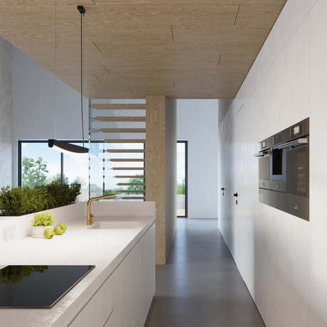 Lampa wisząca JORUN 80 czarna LED 3000K