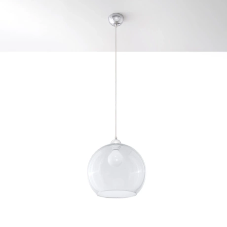 Lampa wisząca BALL transparentny