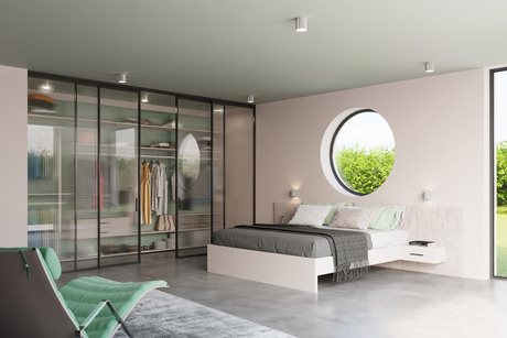 Kinkiet INEZ szary + 1x Żarówka LED G9 3000K Ciepła 4,5W 510lm