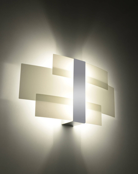 Kinkiet CELIA chrom + 2x Żarówka LED G9 3000K Ciepła 4,5W 510lm