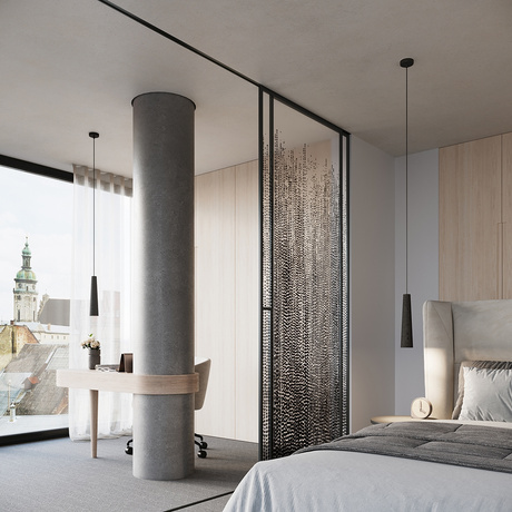 Lampa wisząca ELECTRA czarna beton + 1x Żarówka LED GU-10 3000K Ciepła 7W 510lm