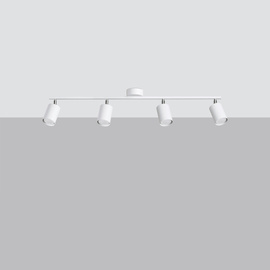 Plafon LEMMI 4L biały