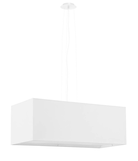 Żyrandol SANTA BIS 80 biały + 3x Żarówka LED E27 3000K Ciepła 7,5W 620lm