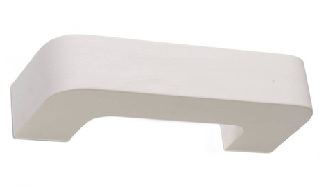 Kinkiet ceramiczny MAGNET biały 1x Żarówka LED E27 4000K Zimna 7,5W 650lm