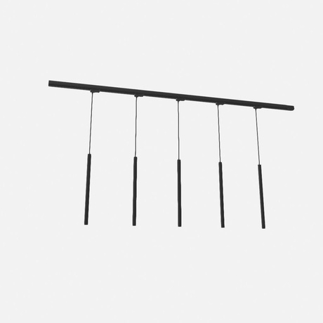 Lampa Wisząca, 5 punktowa, system szynowy 3 fazowy, PASTELO