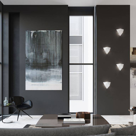 Kinkiet SOLIDO biały + 1x Żarówka LED G9 3000K Ciepła 4,5W 510lm