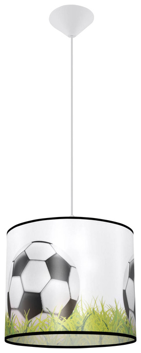 Lampa wisząca PIŁKA C 30 + 1x Żarówka LED E27 4000K Zimna 7,5W 650lm