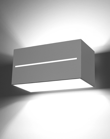 Kinkiet LOBO MAXI biały + 2x Żarówka LED G9 3000K Ciepła 4,5W 510lm